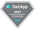 Awarded for best functionality and features in time tracking