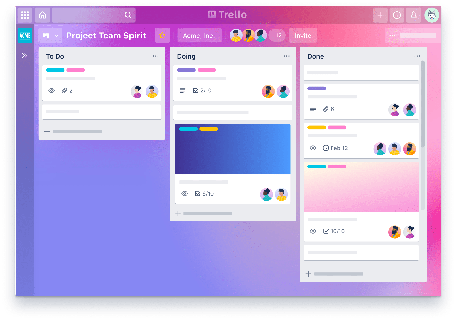 Herramienta de gestión de proyectos Trello