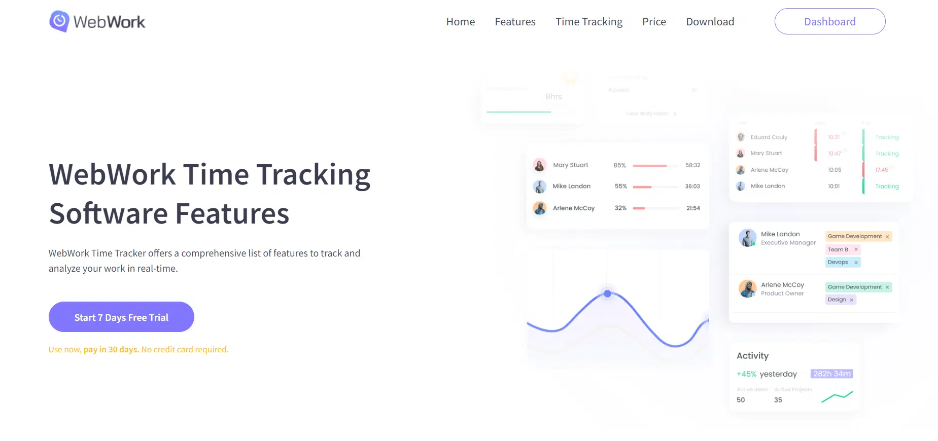 WebWork Time Tracker