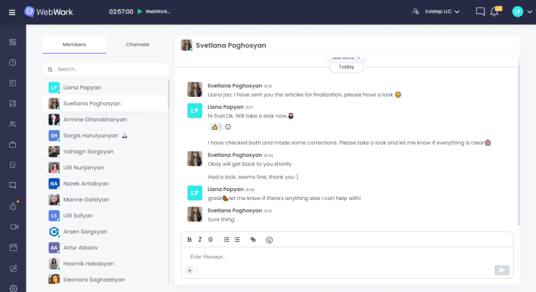What’s New on WebWork? Introducing Team Chat and Video Calls