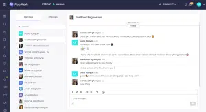 WebWork Team Chat Direct Messages