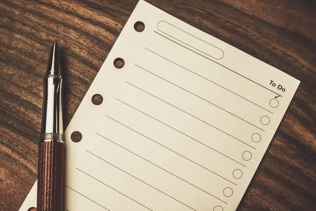 To-Do List To-Do List for time management