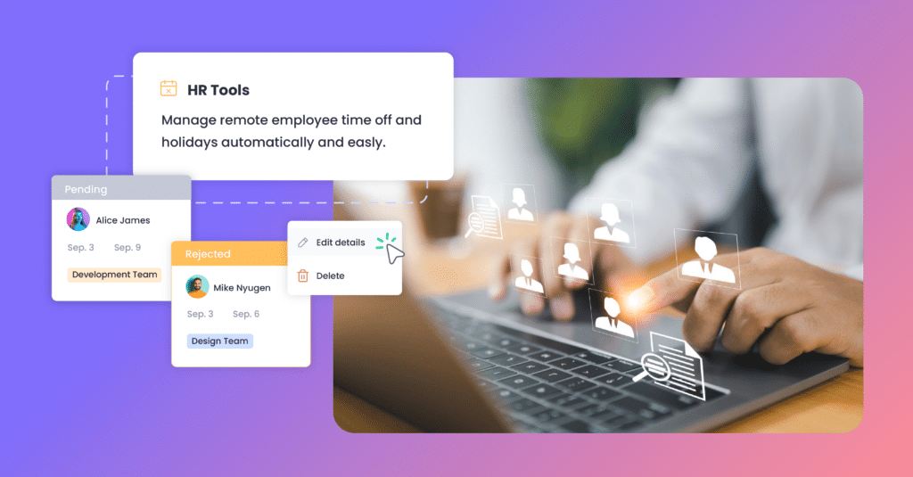 O melhor software de RH – uma pessoa trabalhando em um computador