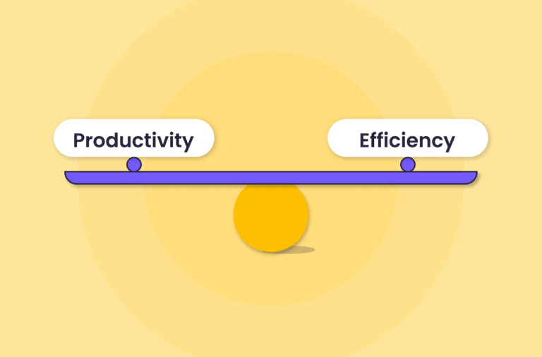 Productividad versus eficiencia: optimización de su flujo de trabajo para obtener mejores resultados