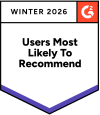 WebWork Most Recommended Time Tracker of 2026 by G2