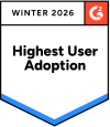 WebWork Highest User Adoption Time Tracker in 2026 by G2