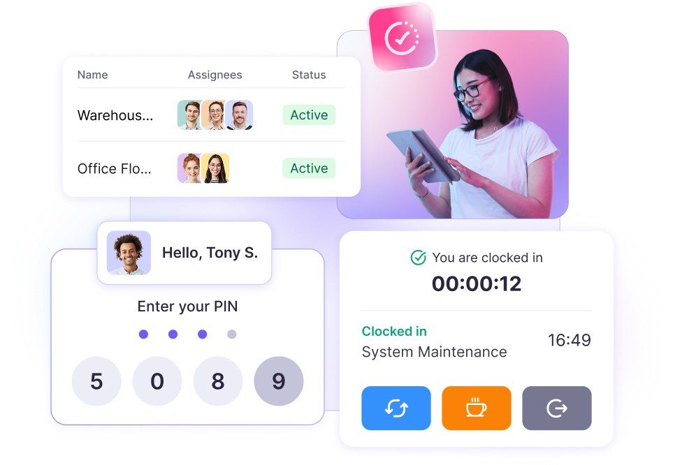 schedule employees effectively with WebWork