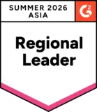 Selo 'Users Most Likely To Recommend Winter 2026' do G2 para WebWork Time Tracker