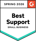 WebWork Time Tracker Best Support Small Business badge Spring 2026