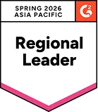 G2 Regional Leader award spring 2026 badge for top performing software, WebWork Time Tracker