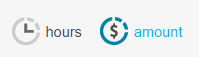 Amount Report Click Amount Icon
