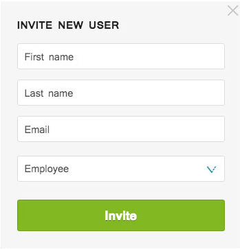 how to invite new user