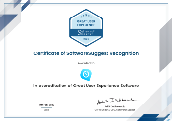 User ratings in SoftwareSuggest