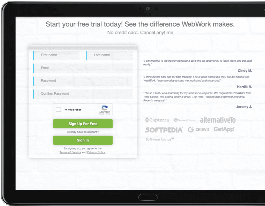 start for windows how to start tracking on mac