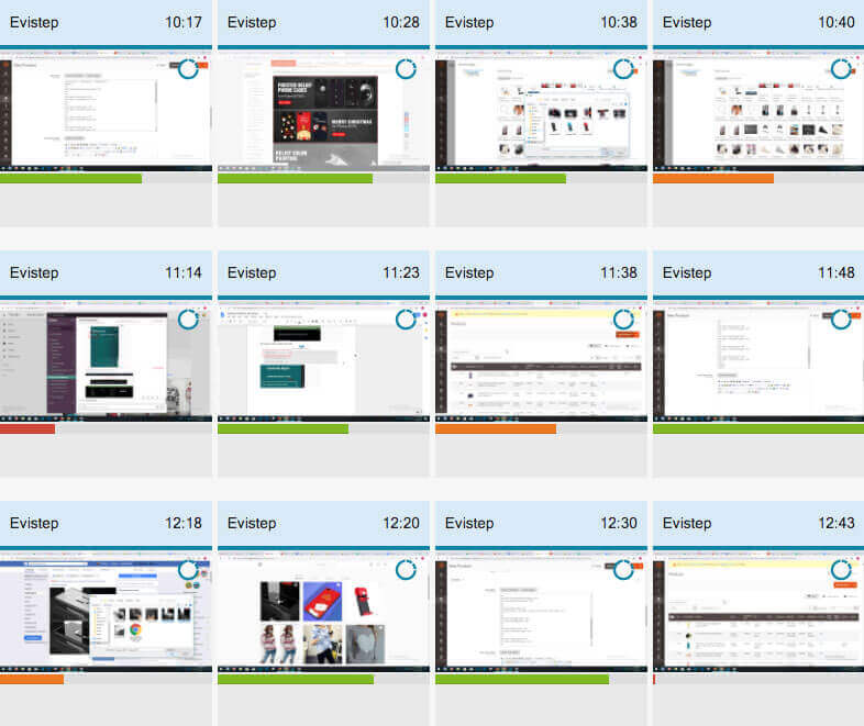 WebWork tracker screenshots
