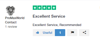 customer 5 star rate 5 star from Trustpilot