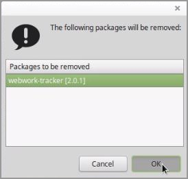 How to uninstall WebWork from Linux