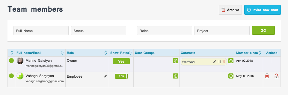 Import Asana users