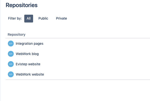 Track time on Bitbucket projects