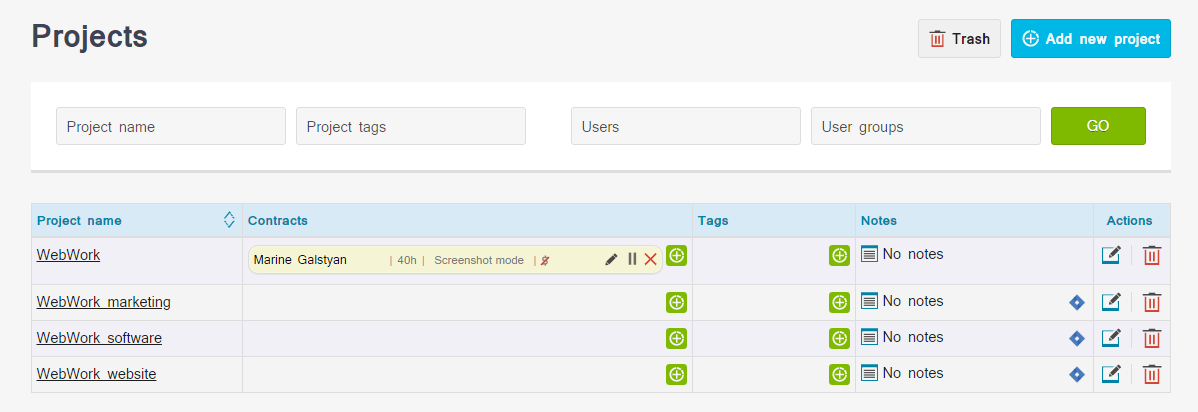 Track time on Jira projects