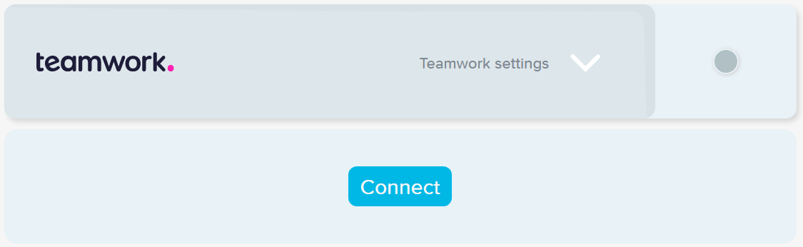 Connect to Teamwork integration
