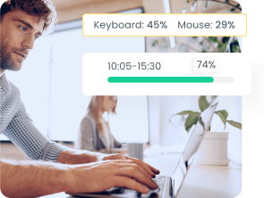 Mouse Click and Keyboard stroke Activity recording Activity Level Tracking | WebWork Tracker