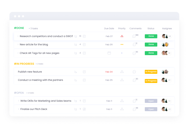 Task Management Software Tasks | WebWork Tracker