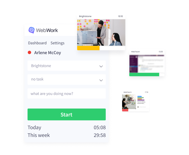 Time Tracking with Screenshots with WebWork Time Tracker Screenshots | WebWork Tracker features