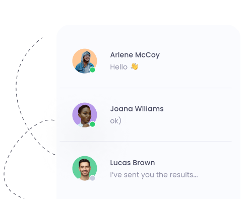 Team Chat as a communication tool in WebWork Time Tracker Team Chat | WebWork features