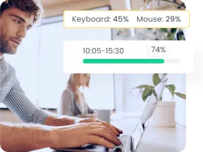 Mouse Click and Keyboard stroke Activity recording Activity Level Tracking | WebWork Tracker