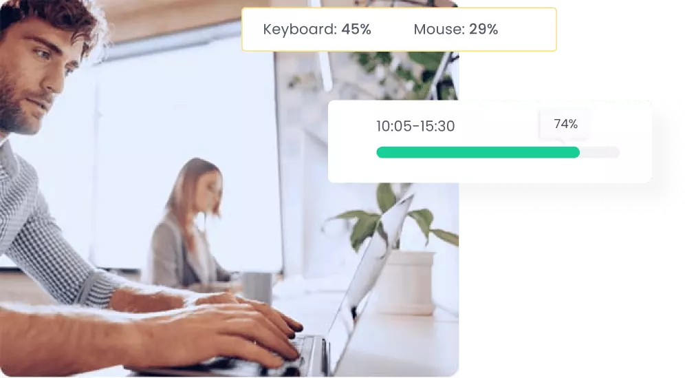 Mouse Click and Keyboard stroke Activity recording Activity Level Tracking | WebWork Tracker