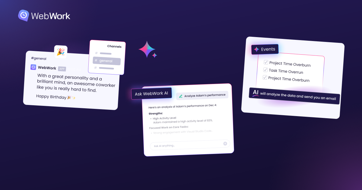 Agentic AI Time Tracking Software | WebWork
