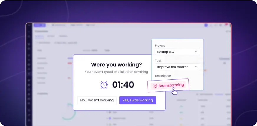 Track Inactivity Accurately with Idle Time Tracking Idle time tracking to distinguish inactivity from offline work