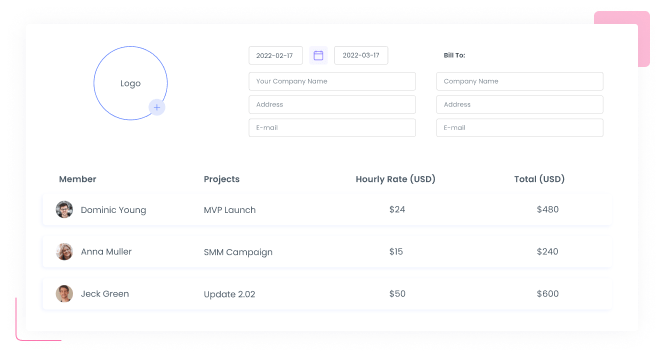 Invoice Generating Software Invoice | WebWork Tracker