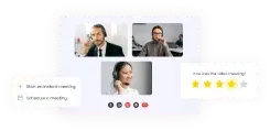 Instant or scheduled video conferences and meetings