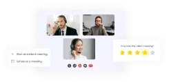 Video Conferences and Meetings Instant or scheduled video conferences and meetings