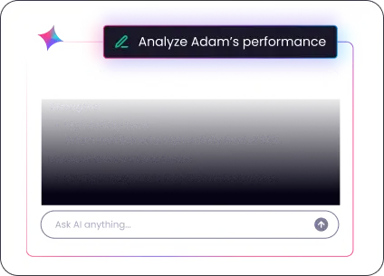 AI workforce agent monitoring team attendance and patterns in real time