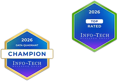 Champion 2026 et Top Rated par Info-Tech Research Group