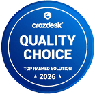 Prix WebWork Crozdesk Choix Qualité logiciel de suivi du temps 2026