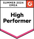 Prix WebWork High Performer EMEA 2024 pour suivi du temps