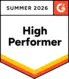 Prix High Performer WebWork en logiciel de suivi du temps hiver 2026