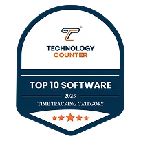 Prix WebWork Technology Counter Top 10 logiciel de suivi du temps 2025
