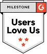 G2 Users Love Us 2026 badge awarded to WebWork Time Tracker for outstanding time tracking software