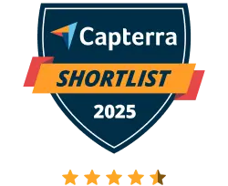 WebWork Time Tracker dans la Capterra Shortlist 2025 pour le suivi des employés