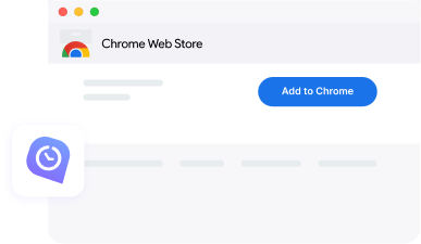 Add Chrome time tracking extension to your browser