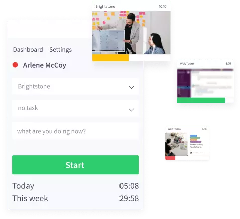 Time Tracking with Screenshots with WebWork Time Tracker Screenshots | WebWork features