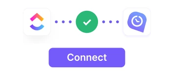ClickUp mit WebWork über OAuth oder API-Schlüssel in unter einer Minute verbinden