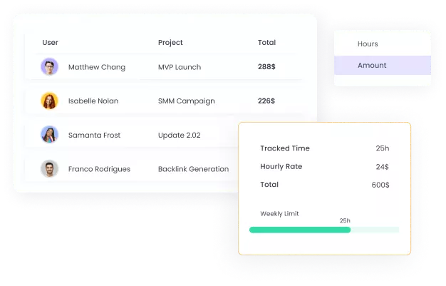 Billable Hours in WebWork Time Tracker Billable Hours | WebWork Tracker