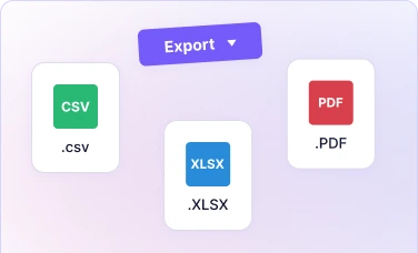 Экспорт реестра корпоративных активов в CSV, XLSX или PDF для аудита и отчётов
