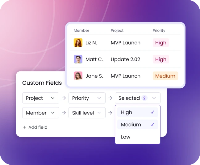 Erweiterte Berichterstattung mit benutzerdefinierten Zeiterfassungsfeldern